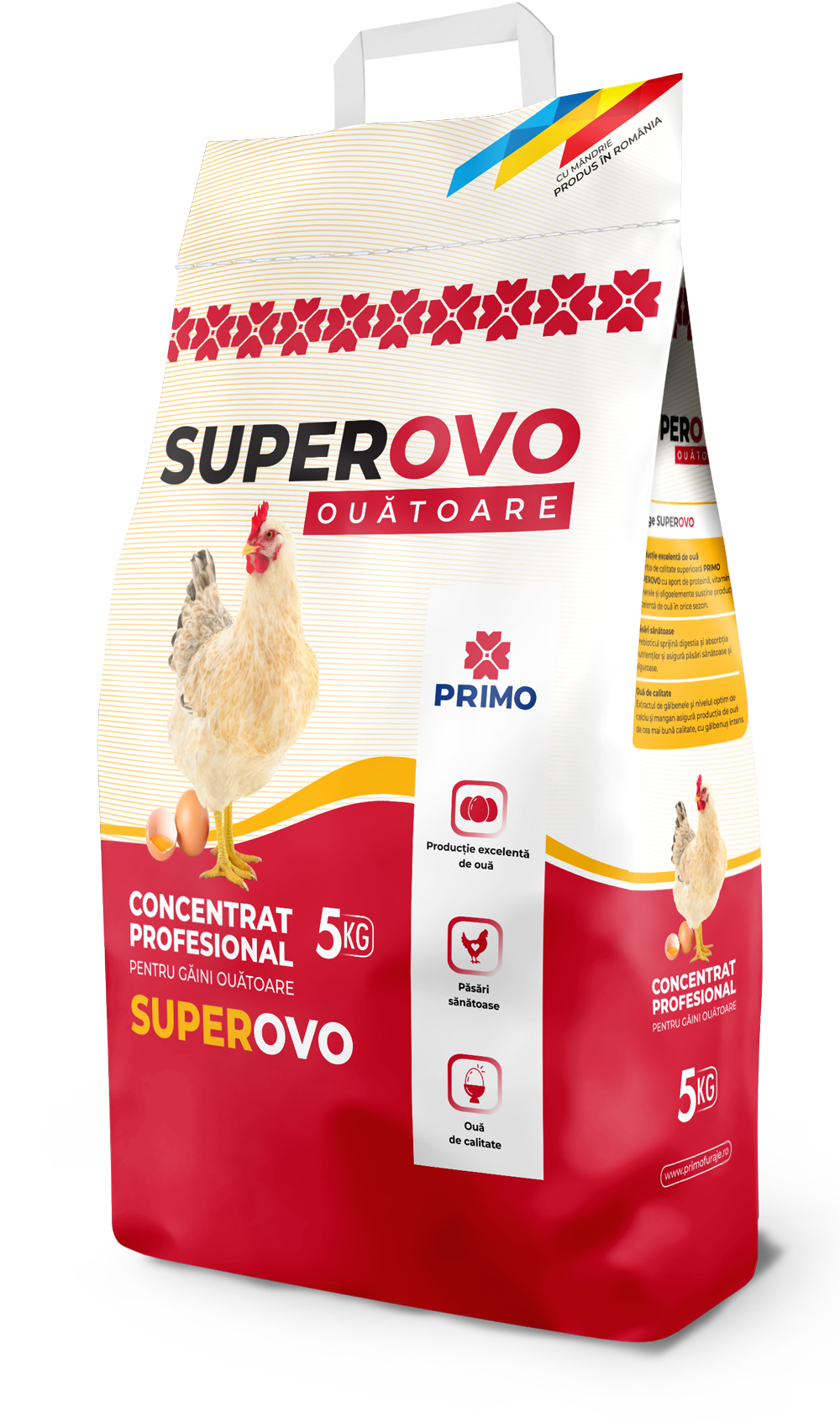 Concentrat profesional PRIMO SUPEROVO gaini ouatoare 5KG - Acasă