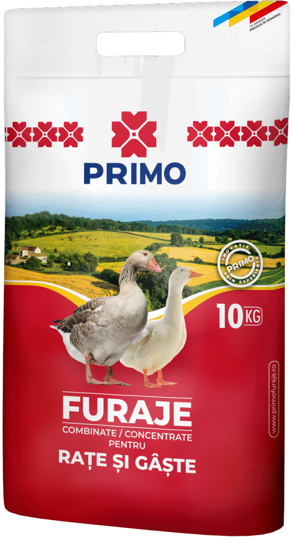 Furaj combinat PRIMO SUPER rațe și gâște starter
